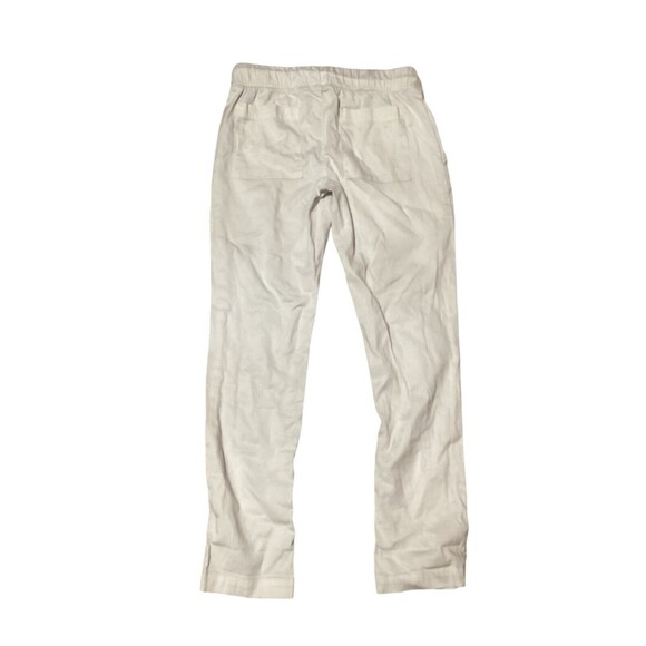 Cloth & Stone White Pull On Drawstring Waist Pants XS - Picture 2 of 4